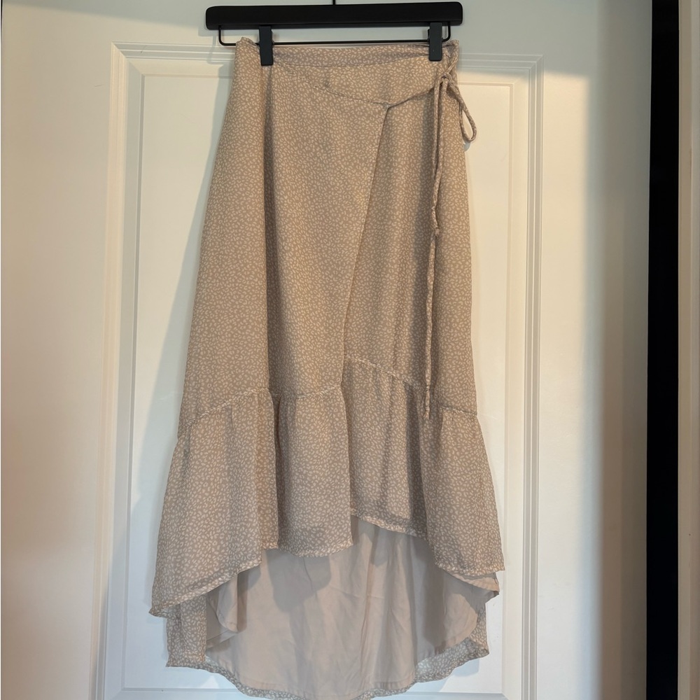 Abercrombie and Fitch High Low Wrap Skirt